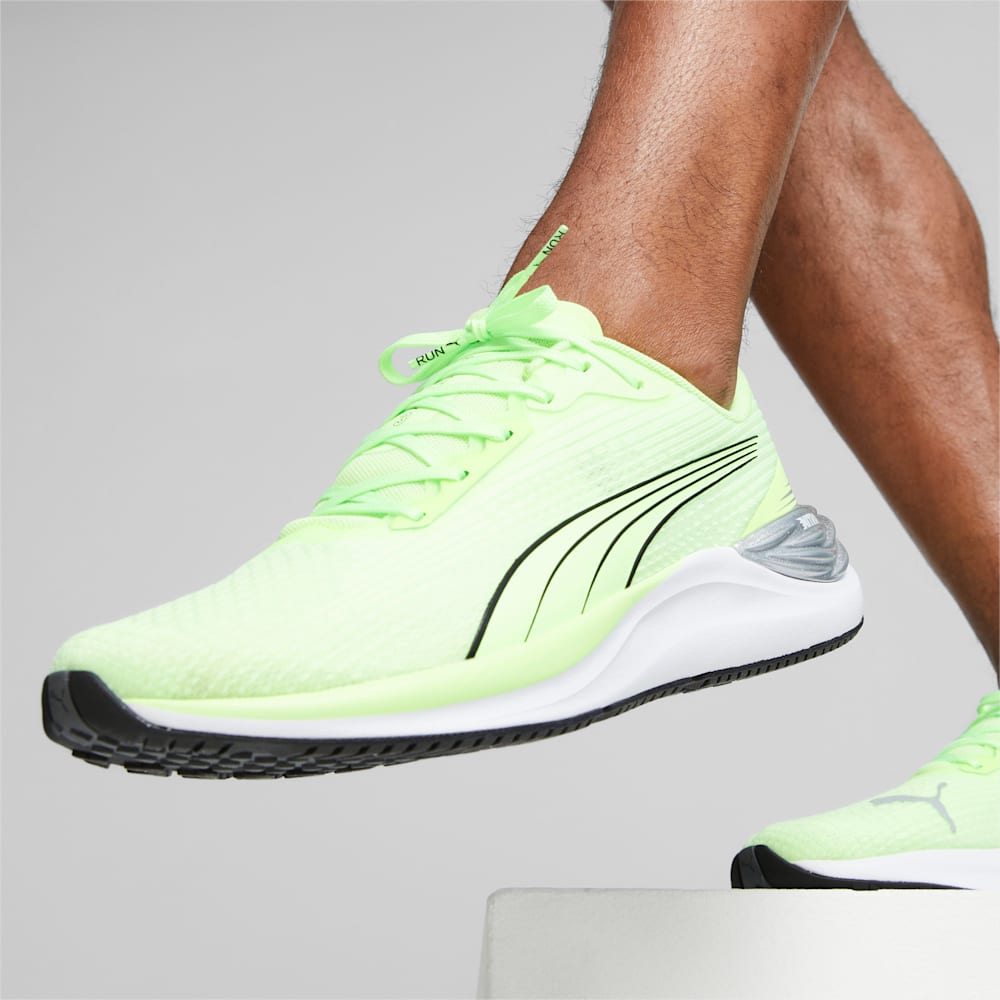 Puma Electrify NITRO™ 3 Running Shoes - Speed Green-Silver-Black