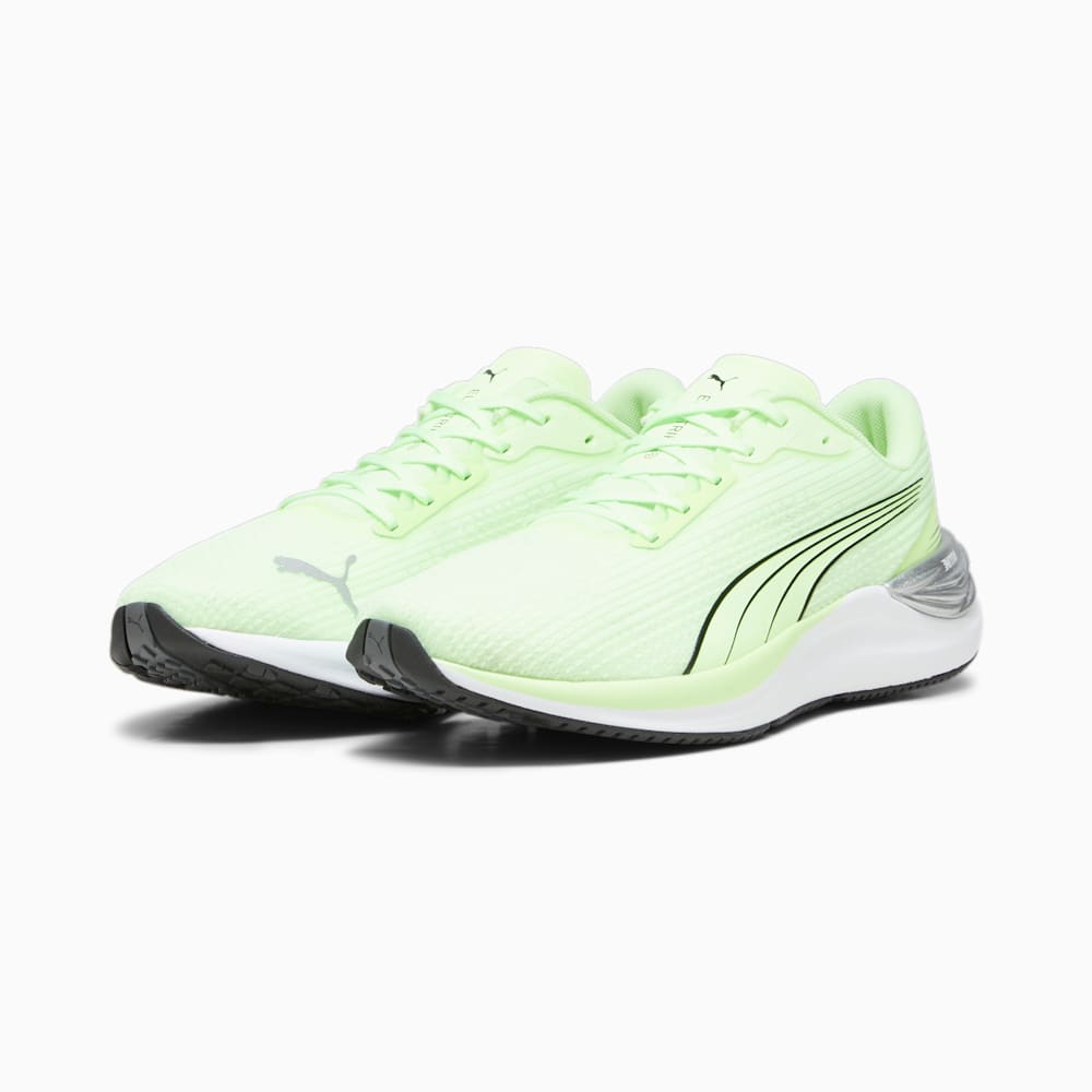 Puma Electrify NITRO™ 3 Running Shoes - Speed Green-Silver-Black