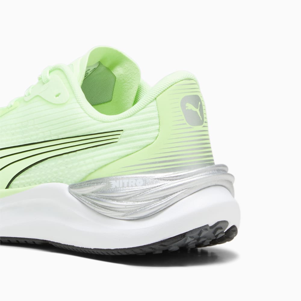 Puma Electrify NITRO™ 3 Running Shoes - Speed Green-Silver-Black