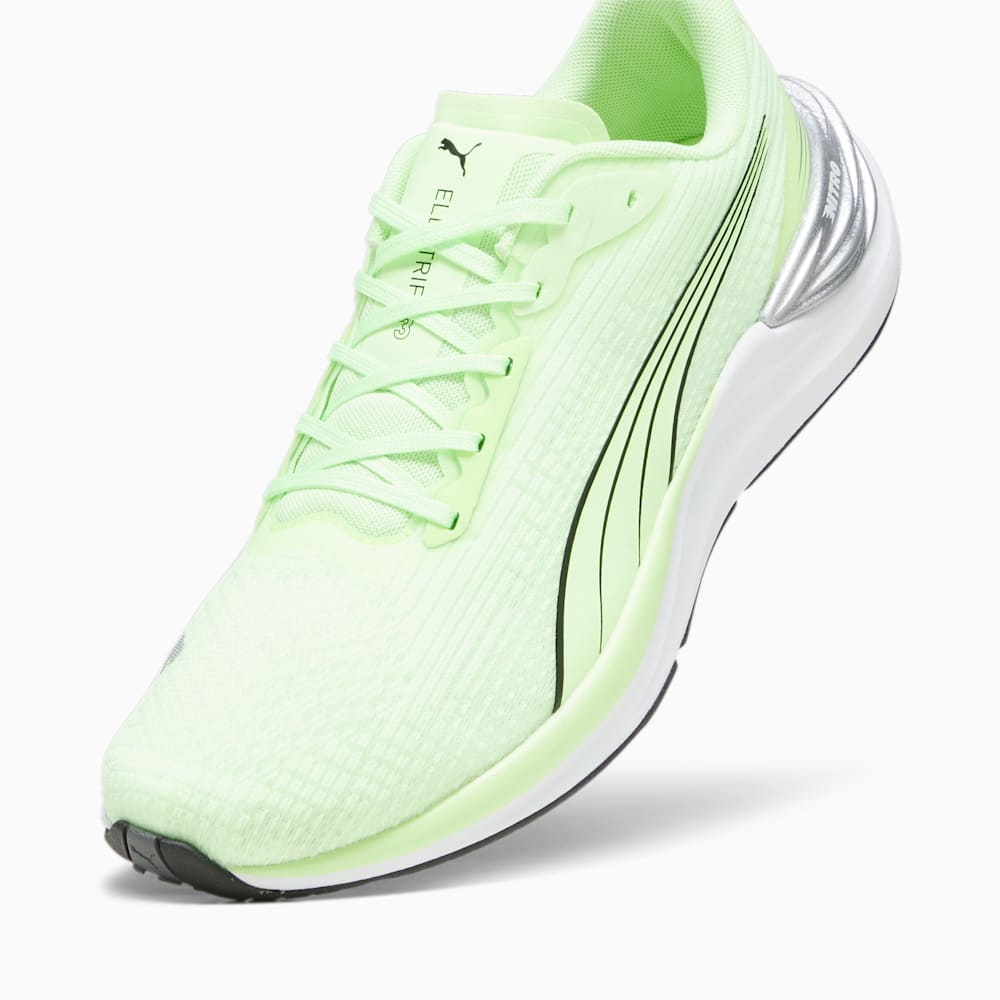 Puma Electrify NITRO™ 3 Running Shoes - Speed Green-Silver-Black