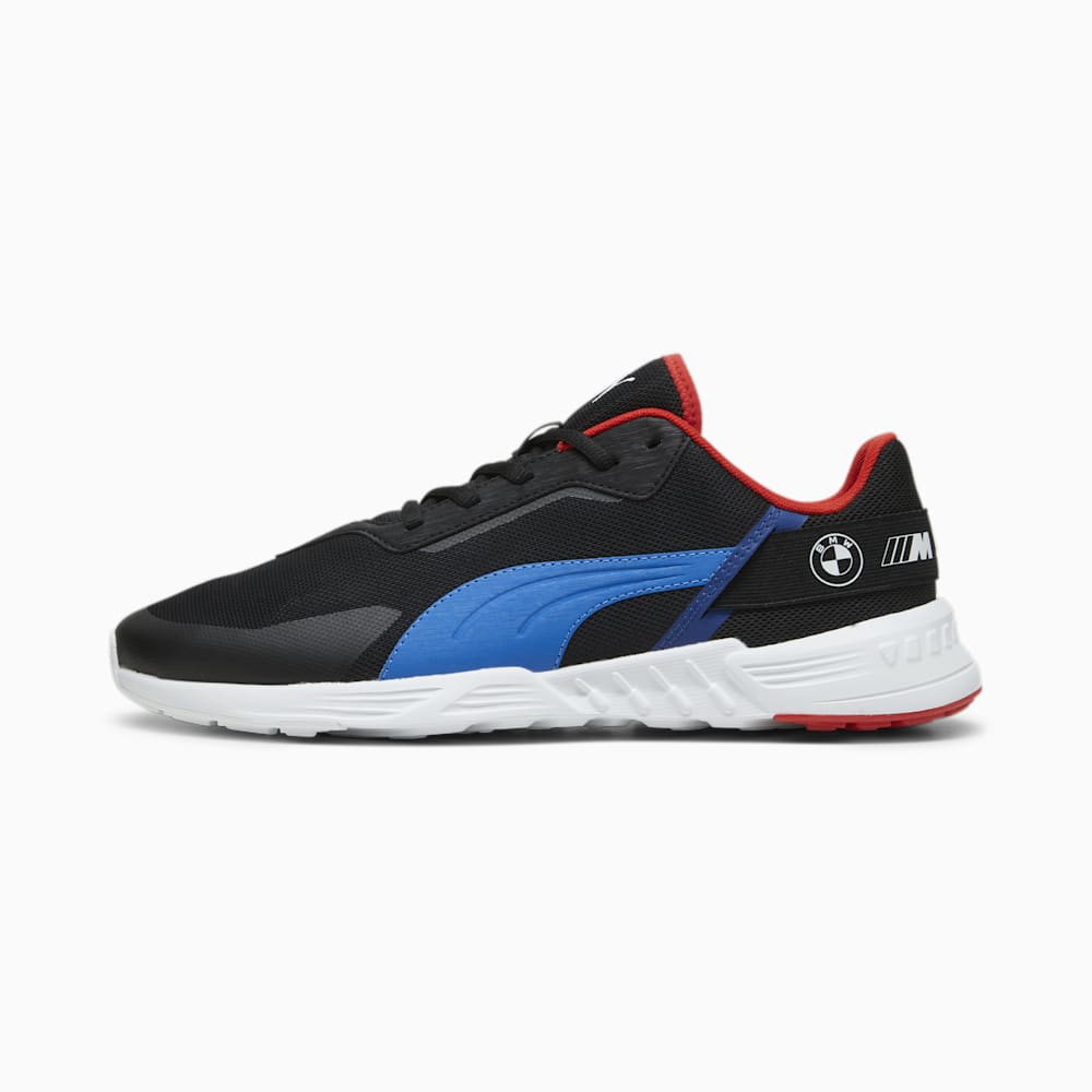 Puma BMW M Motorsport Tiburion Logo Motorsport Shoe - Black-Cool Cobalt