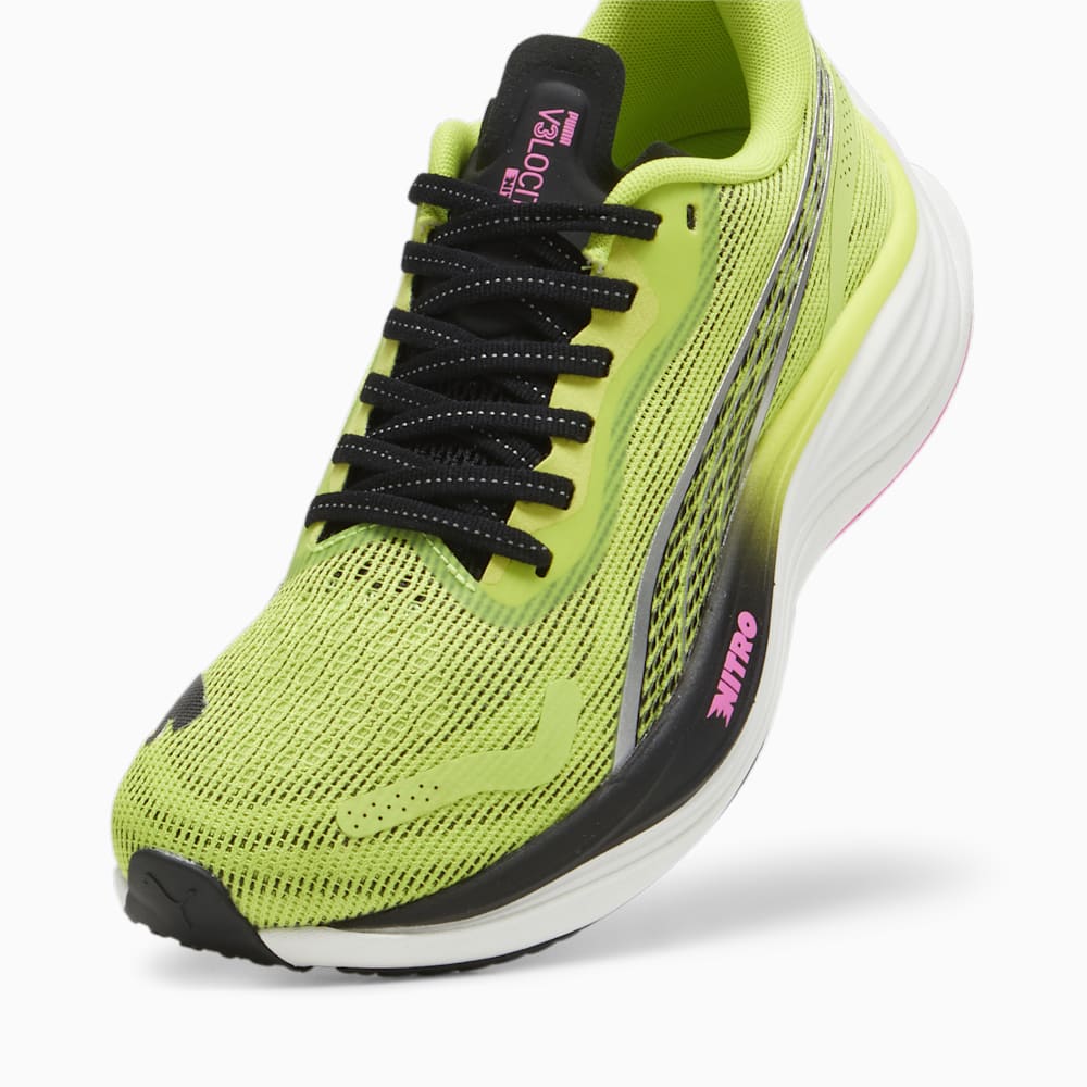 Puma Velocity NITRO™ 3 Psychedelic Rush Running Shoes - Lime Pow-Black-Poison Pink