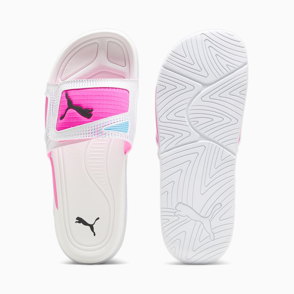 Puma Dream NITRO™ Future Ultimate Slides - White-Poison Pink-Black