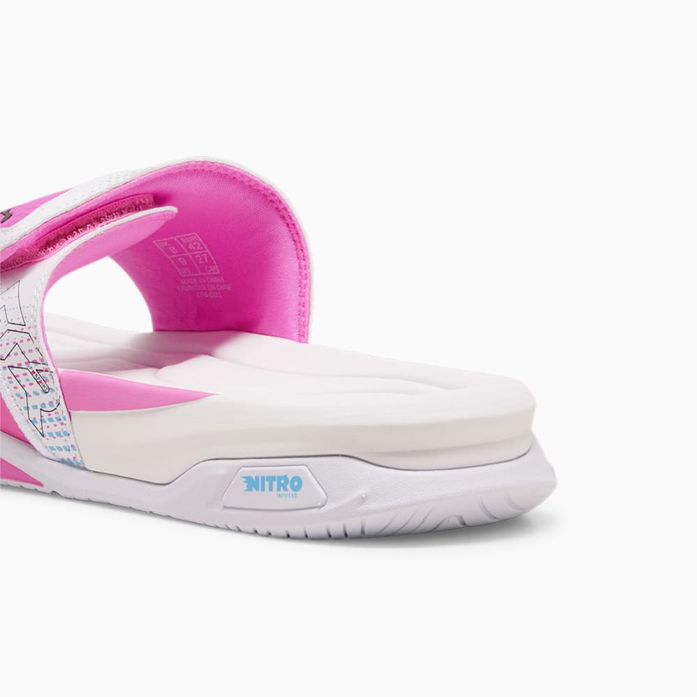 Puma Dream NITRO™ Future Ultimate Slides - White-Poison Pink-Black