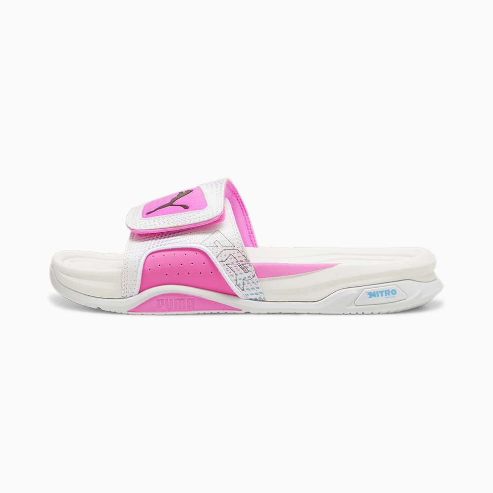 Puma Dream NITRO™ Future Ultimate Slides - White-Poison Pink-Black