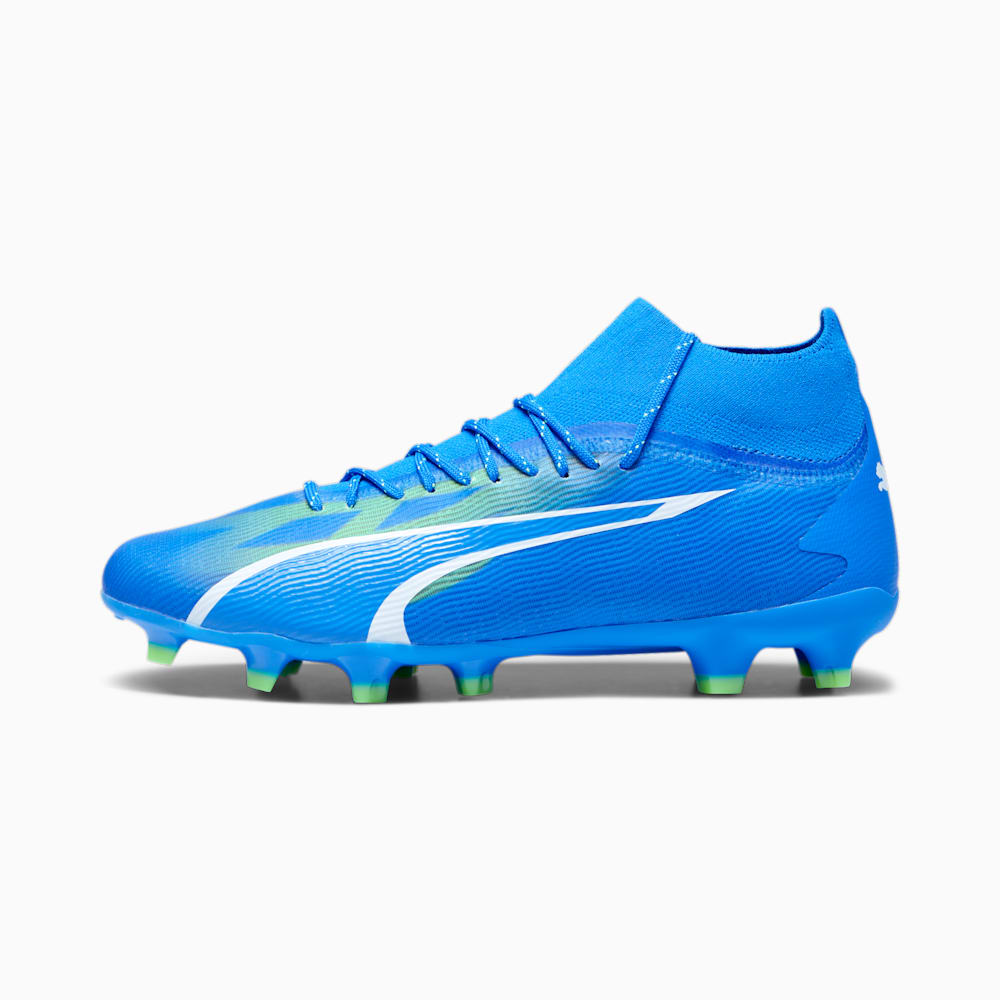 Puma ULTRA PRO FG/AG Soccer Cleats - Ultra Blue-White-Pro Green