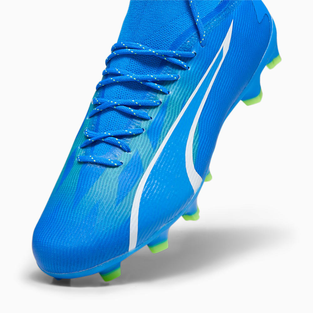 Puma ULTRA PRO FG/AG Soccer Cleats - Ultra Blue-White-Pro Green