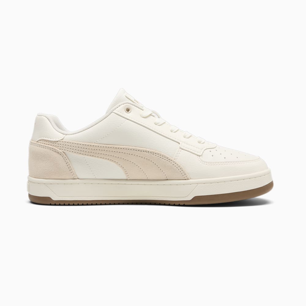 Puma Caven 2.0 Suede Sneakers - Warm White-Frosted Ivory-Gold