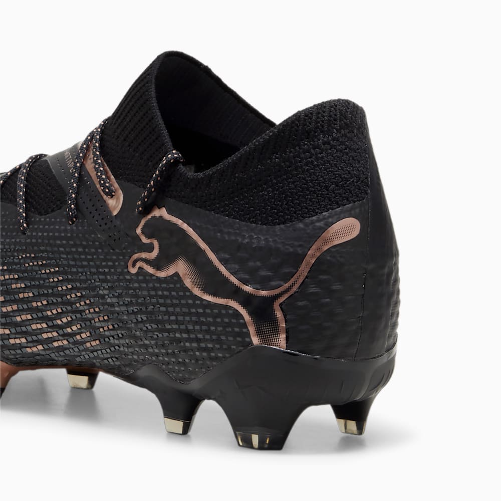 Puma FUTURE 7 ULTIMATE FG/AG Soccer Cleats - Black-Copper Rose