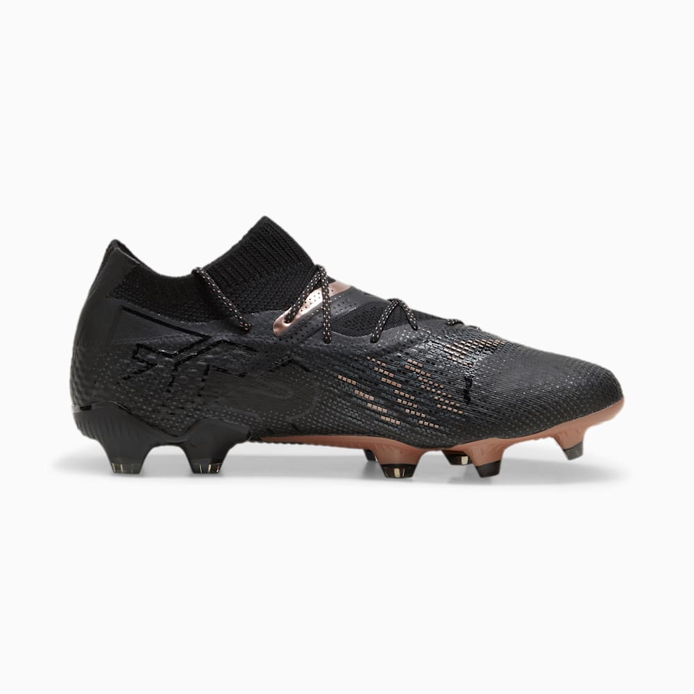 Puma FUTURE 7 ULTIMATE FG/AG Soccer Cleats - Black-Copper Rose