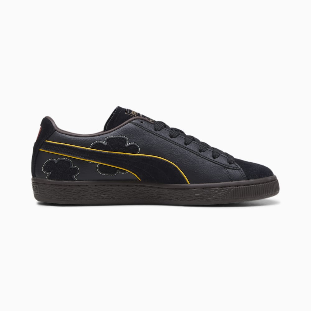 Puma x ONE PIECE Suede Blackbeard Teech Sneakers - Black-Dark Chocolate