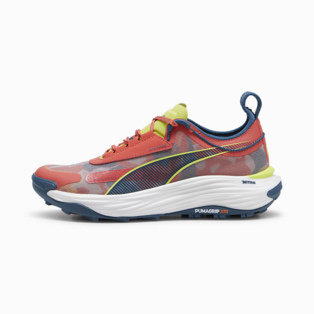 Puma SEASONS Voyage NITRO™ 3 Running Shoes - Active Red-Ocean Tropic-Lime Pow