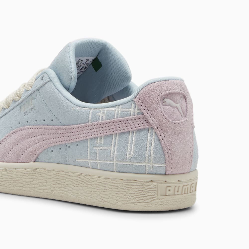 Puma Suede Brand Love II Sneakers - Turquoise Surf-Grape Mist