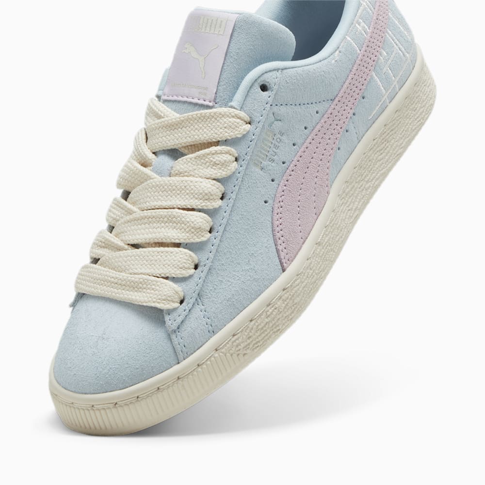 Puma Suede Brand Love II Sneakers - Turquoise Surf-Grape Mist