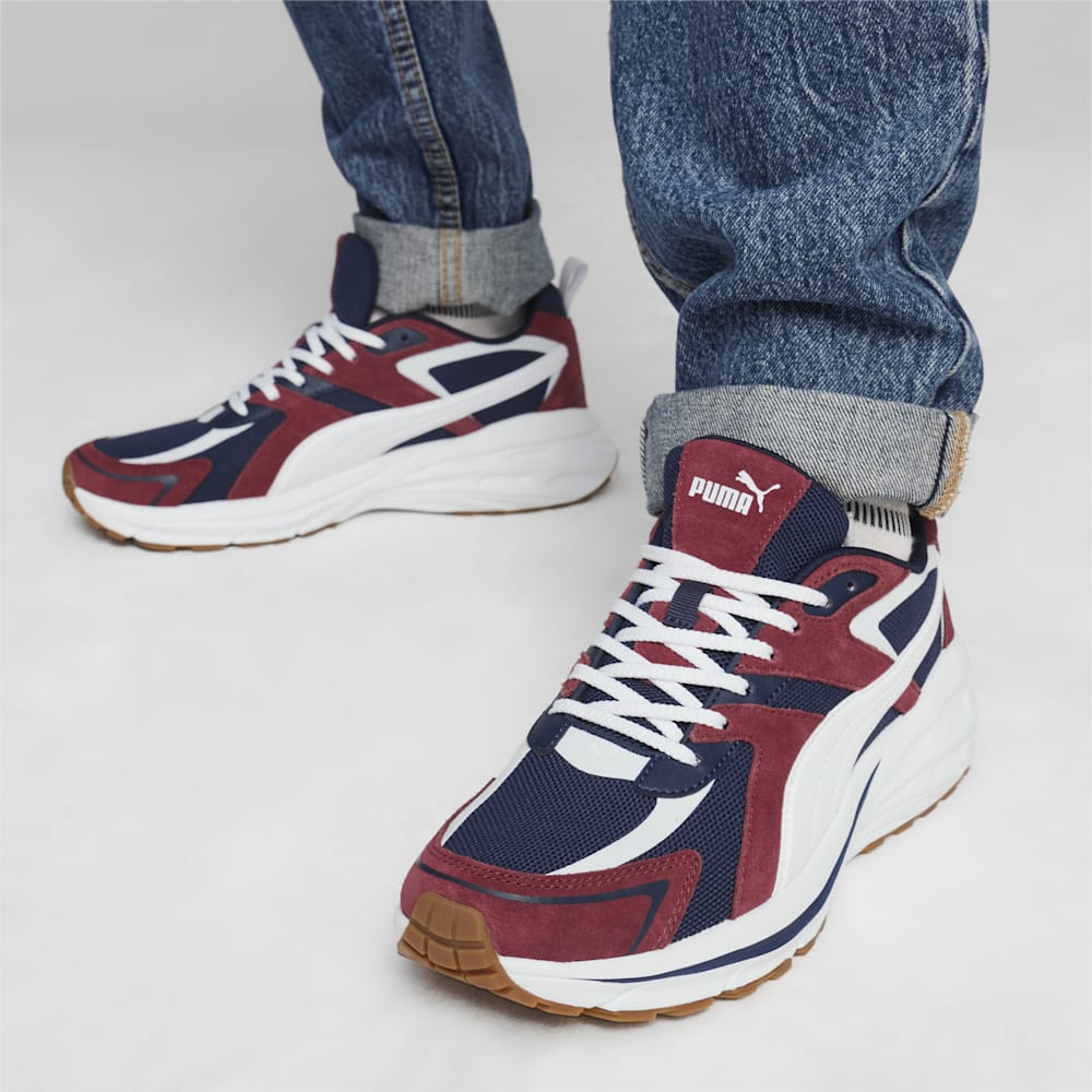 Puma Hypnotic LS Sneakers - Club Navy-White-Team Regal Red