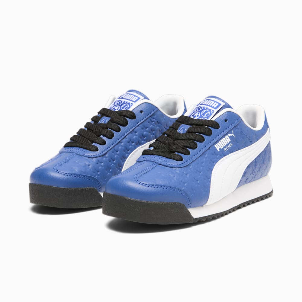 Puma ROMA Medalist Big Kids Sneakers - Cobalt Glaze-White-Black