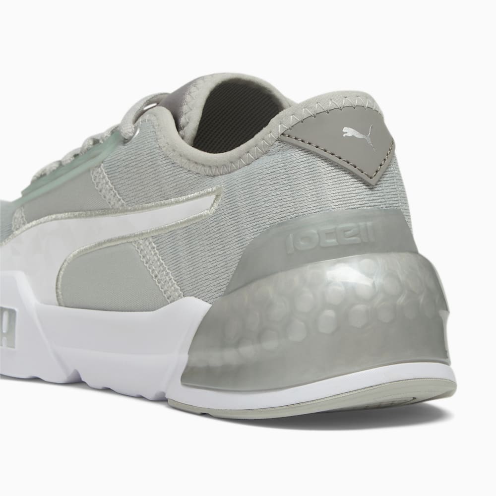 Puma Cell Phase Femme Running Shoes - Ash Gray-White-Silver