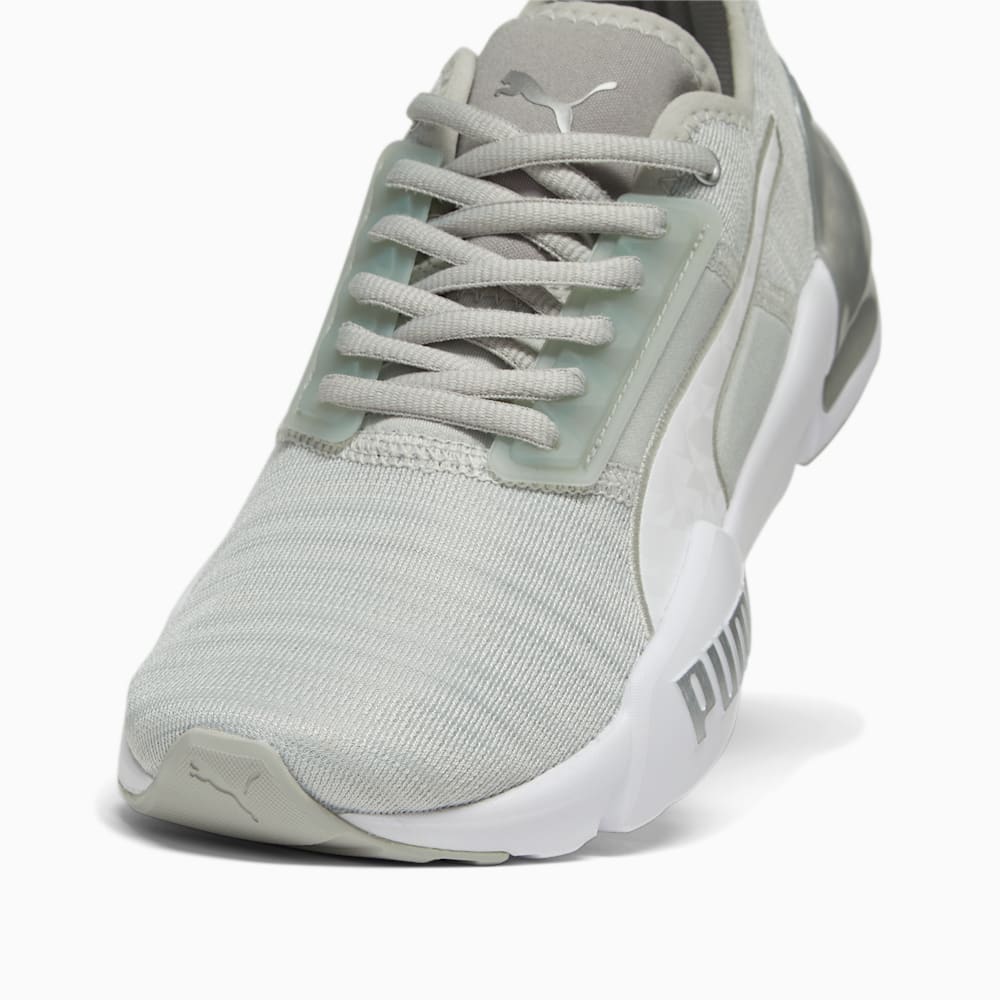 Puma Cell Phase Femme Running Shoes - Ash Gray-White-Silver