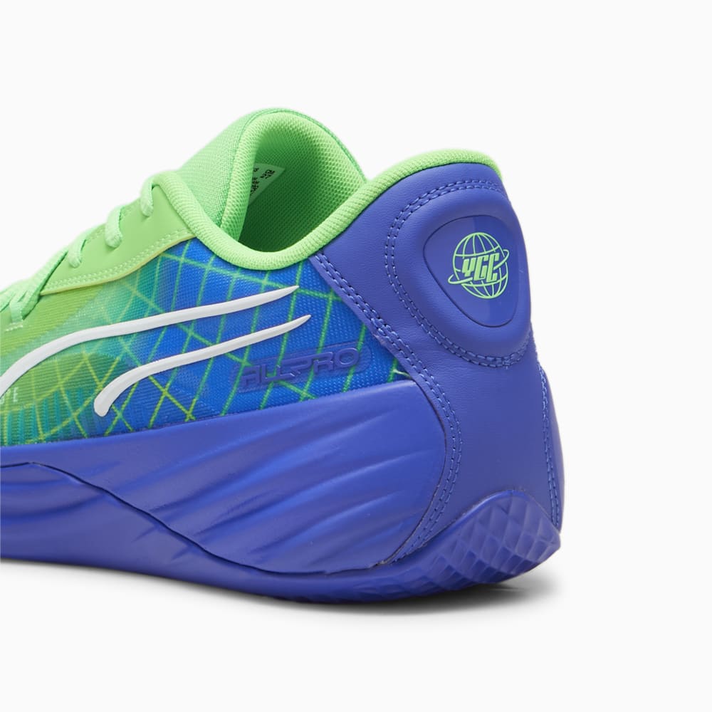 Puma All-Pro NITRO™ Marcus Smart Basketball Shoes - Fluro Green Pes