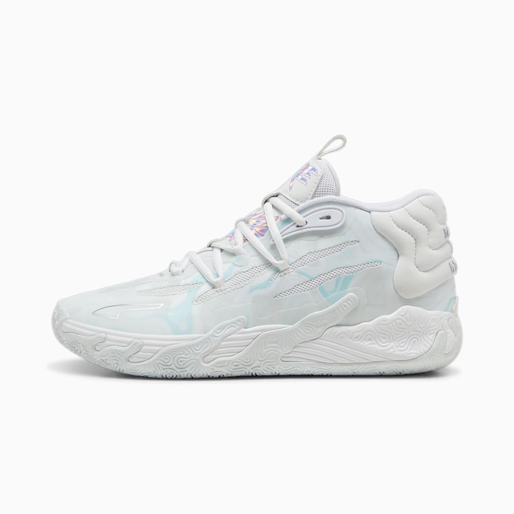 Puma x LAMELO BALL MB.03 Iridescent Basketball Shoes - White-Dewdrop