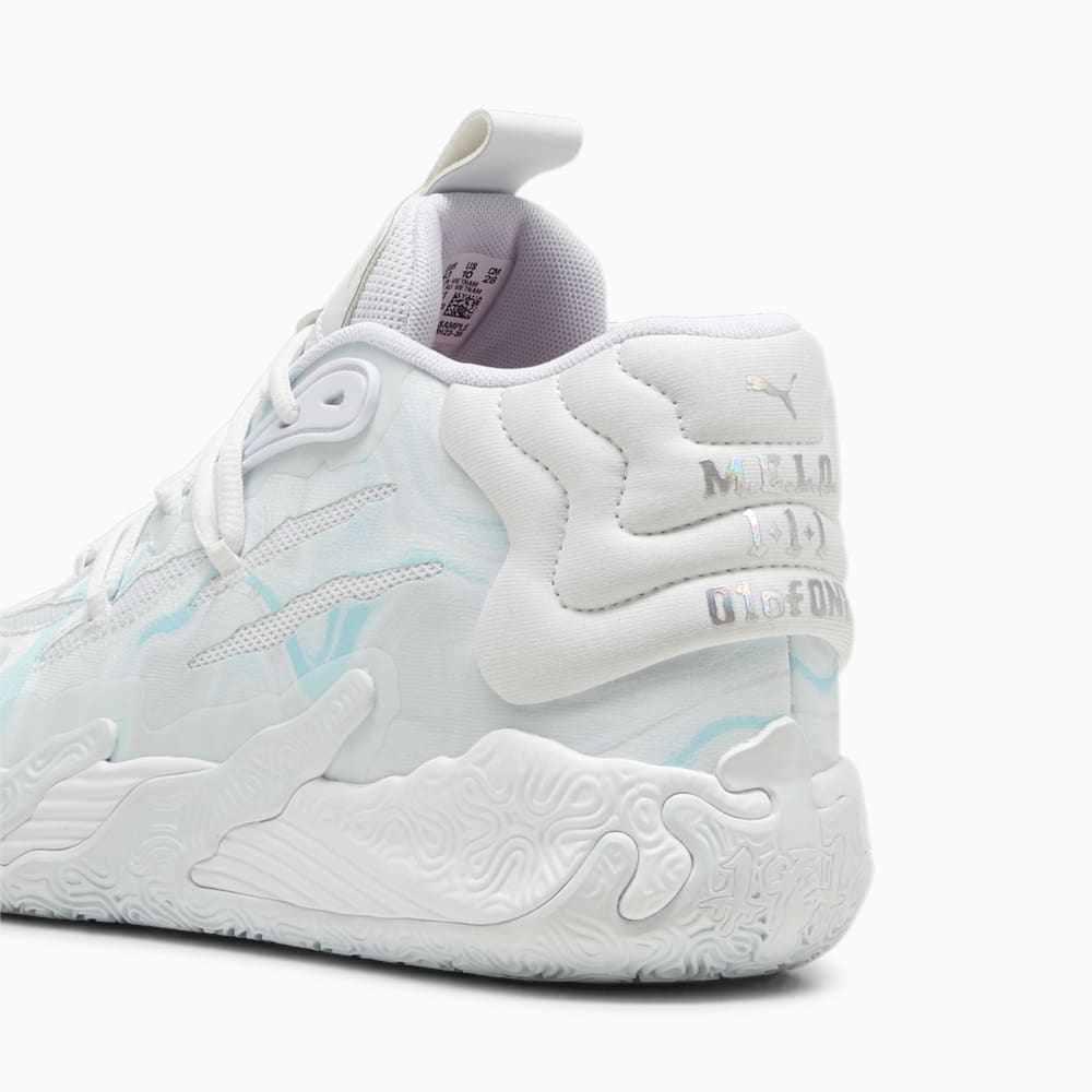 Puma x LAMELO BALL MB.03 Iridescent Basketball Shoes - White-Dewdrop