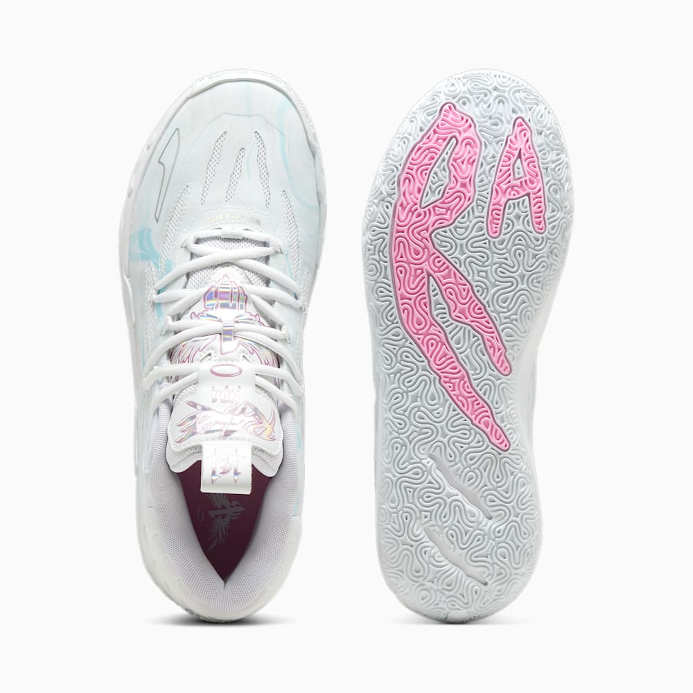 Puma x LAMELO BALL MB.03 Iridescent Basketball Shoes - White-Dewdrop