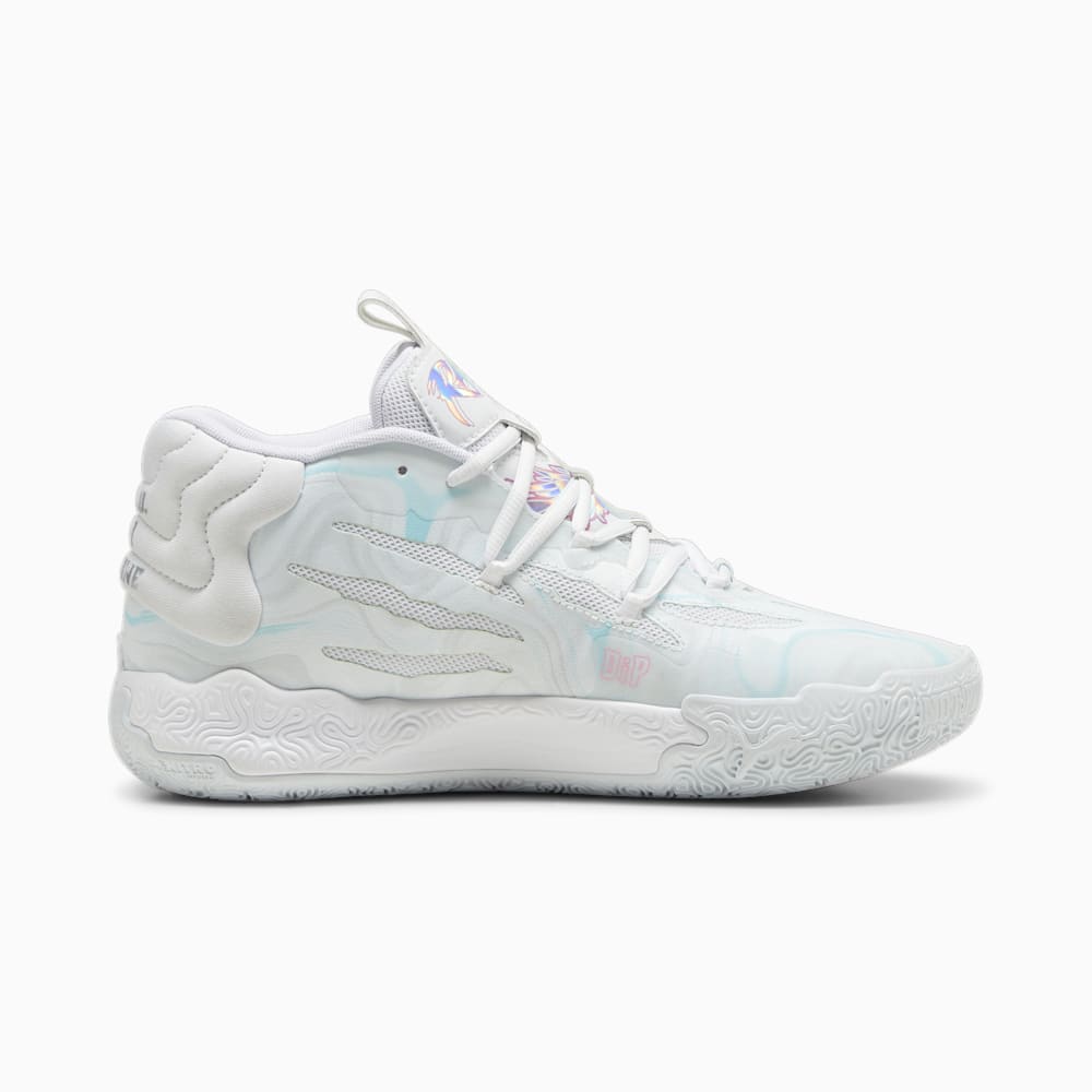 Puma x LAMELO BALL MB.03 Iridescent Basketball Shoes - White-Dewdrop