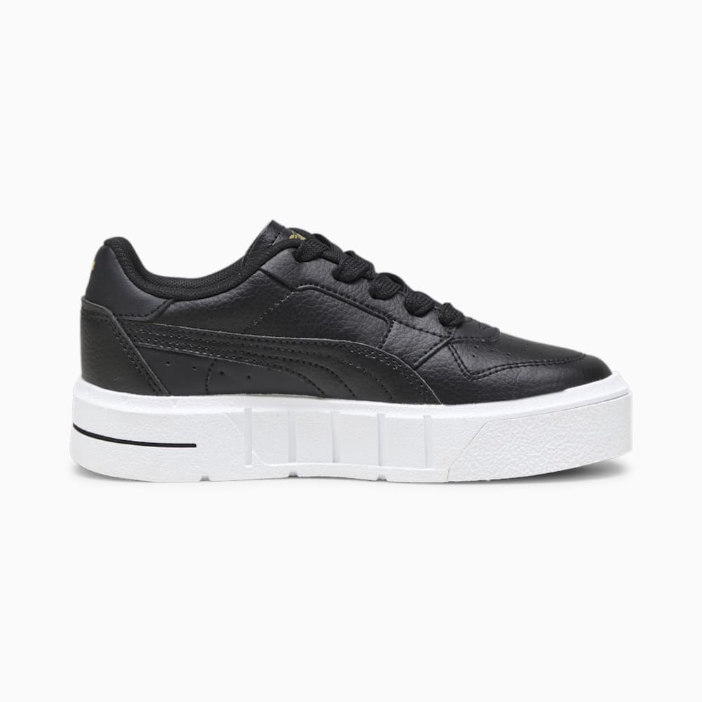 Puma PUMA Cali Court Little Kids Leather Sneakers - Black-White