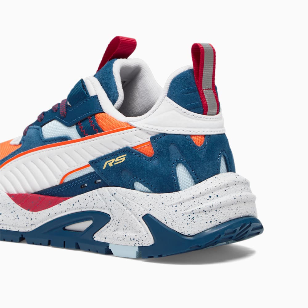 Puma RS-TRCK Arctic Patrol Big Kids Sneakers - Sailing Blue-Feather Gray-Rickie Orange