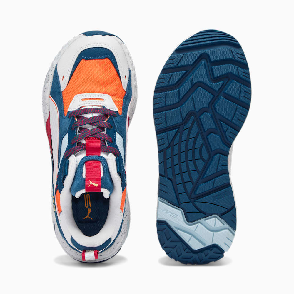 Puma RS-TRCK Arctic Patrol Big Kids Sneakers - Sailing Blue-Feather Gray-Rickie Orange