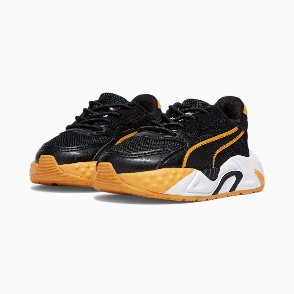 Puma BMW M Motorsport RS-Trck Toddlers' Sneakers - Black-Amber