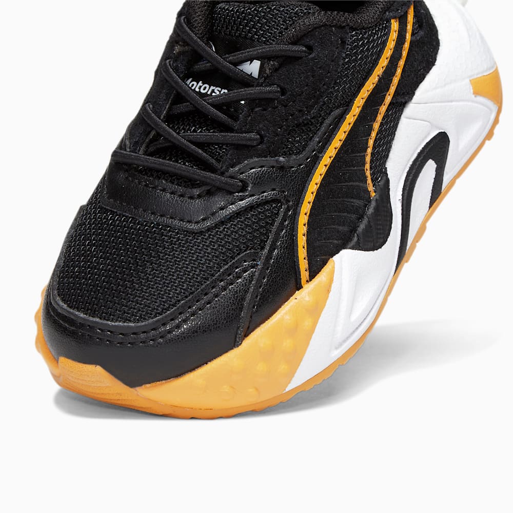 Puma BMW M Motorsport RS-Trck Toddlers' Sneakers - Black-Amber