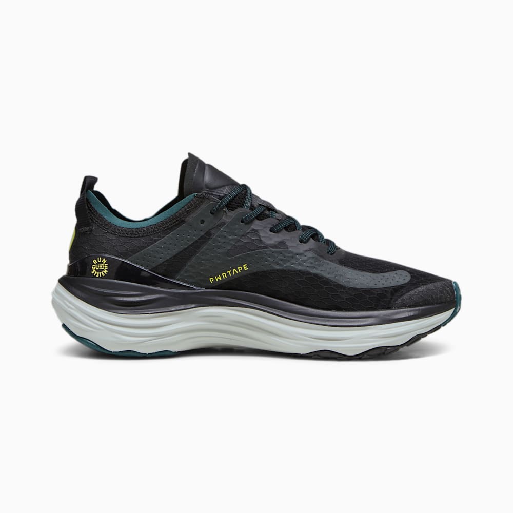 Puma ForeverRun NITRO™ WTR Running Shoes - Black-Malachite-Yellow Burst