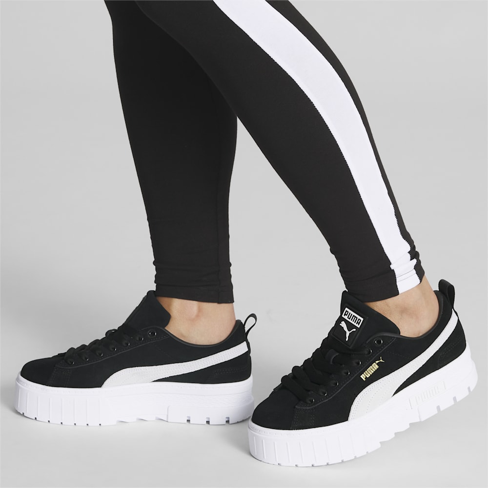 Puma Mayze Sneakers - Black-White