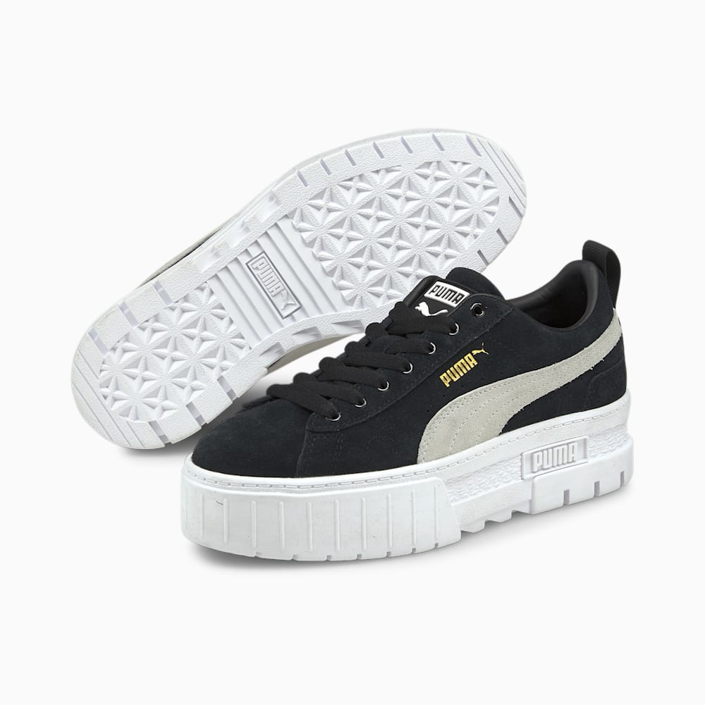 Puma Mayze Sneakers - Black-White