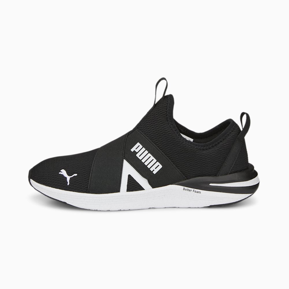 Puma Better Foam Prowl Slip-On Training Shoes - Black-White