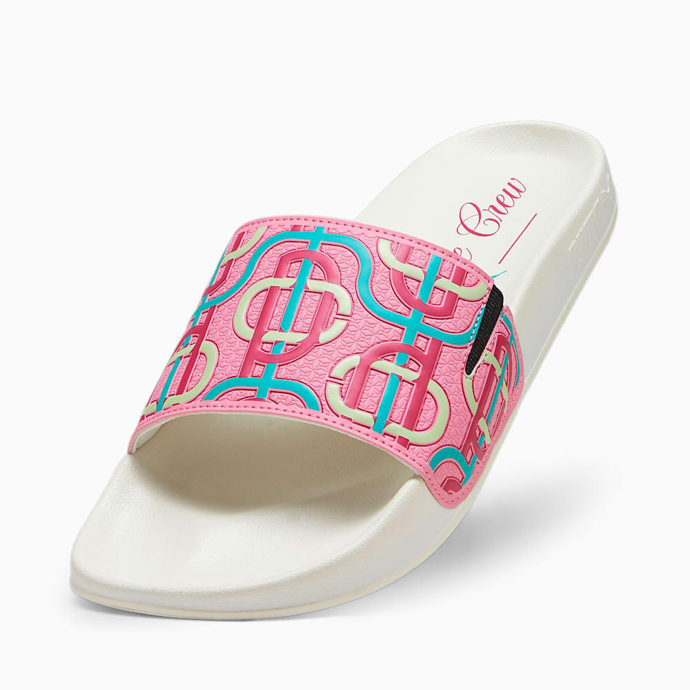 Puma x PALM TREE CREW Leadcat 2.0 Slides - Strawberry Burst-Pinktastic-Spectra Green-Warm White