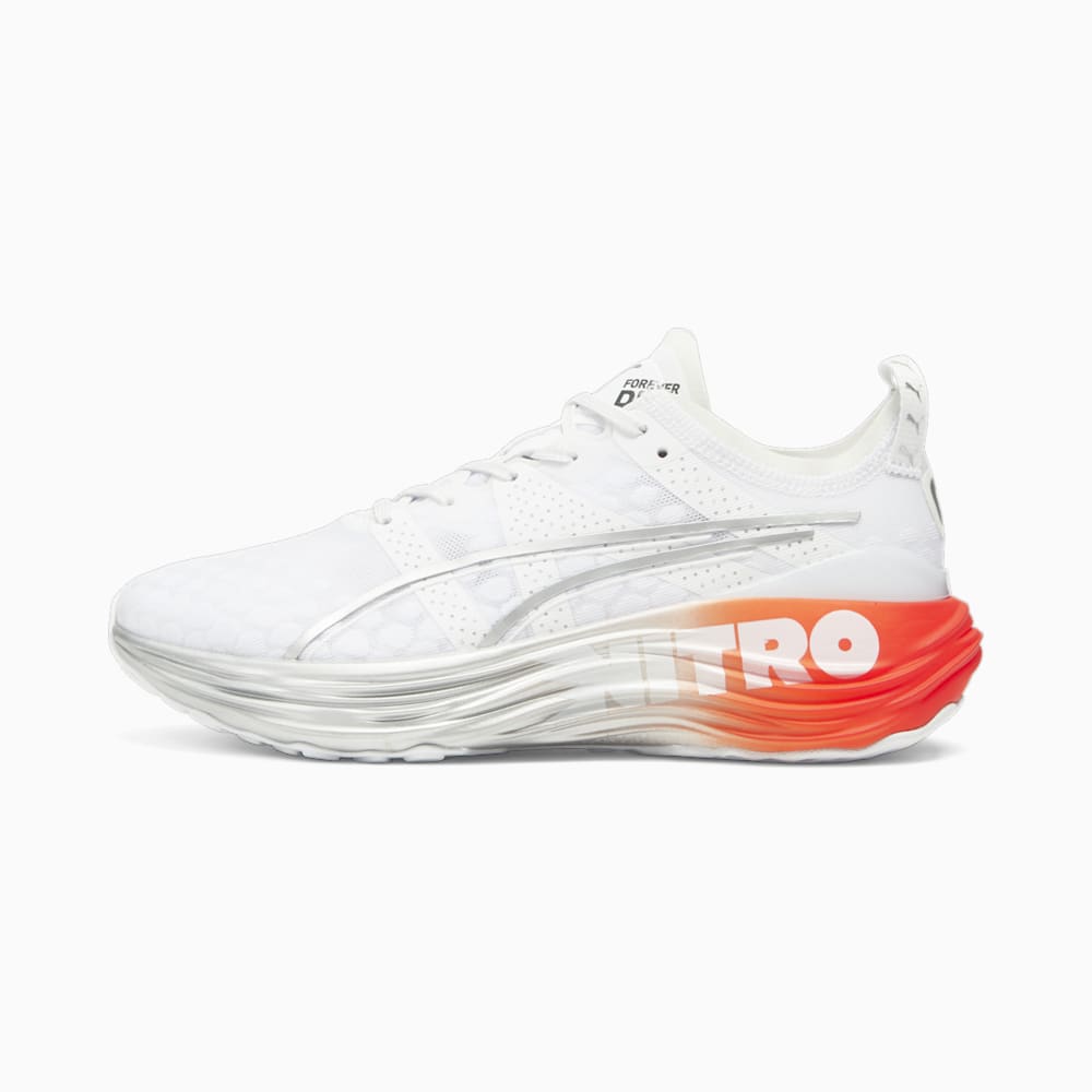 Puma ForeverRun NITRO™ Running Shoes - White-Cherry Tomato