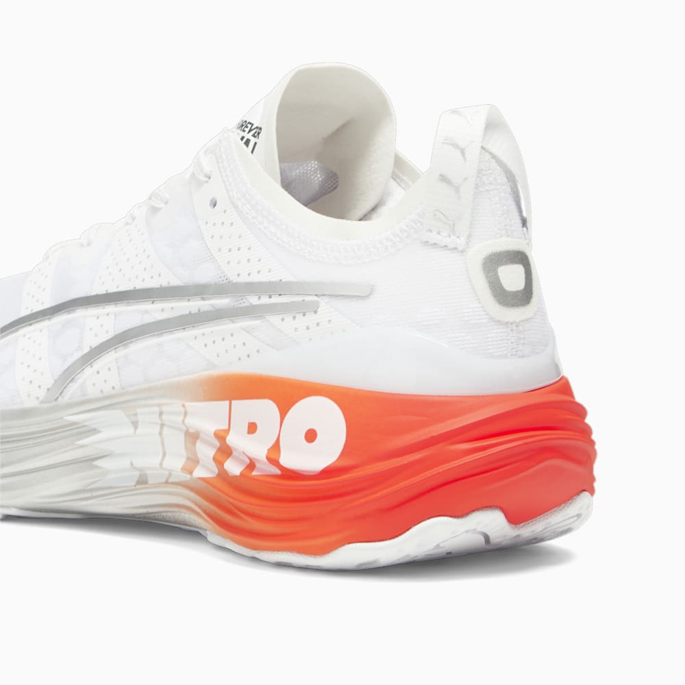 Puma ForeverRun NITRO™ Running Shoes - White-Cherry Tomato