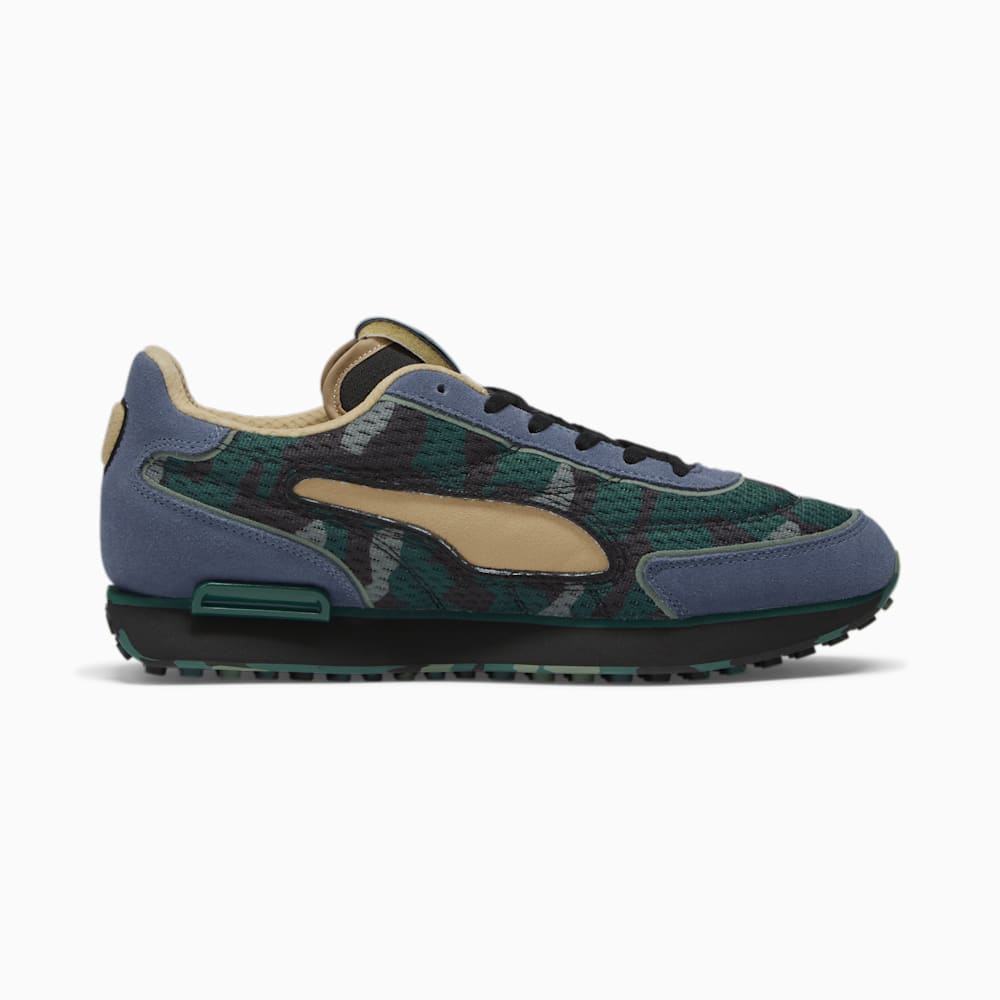 Puma Future Rider Concrete Camo Sneakers - Inky Blue-Black-Sand Dune