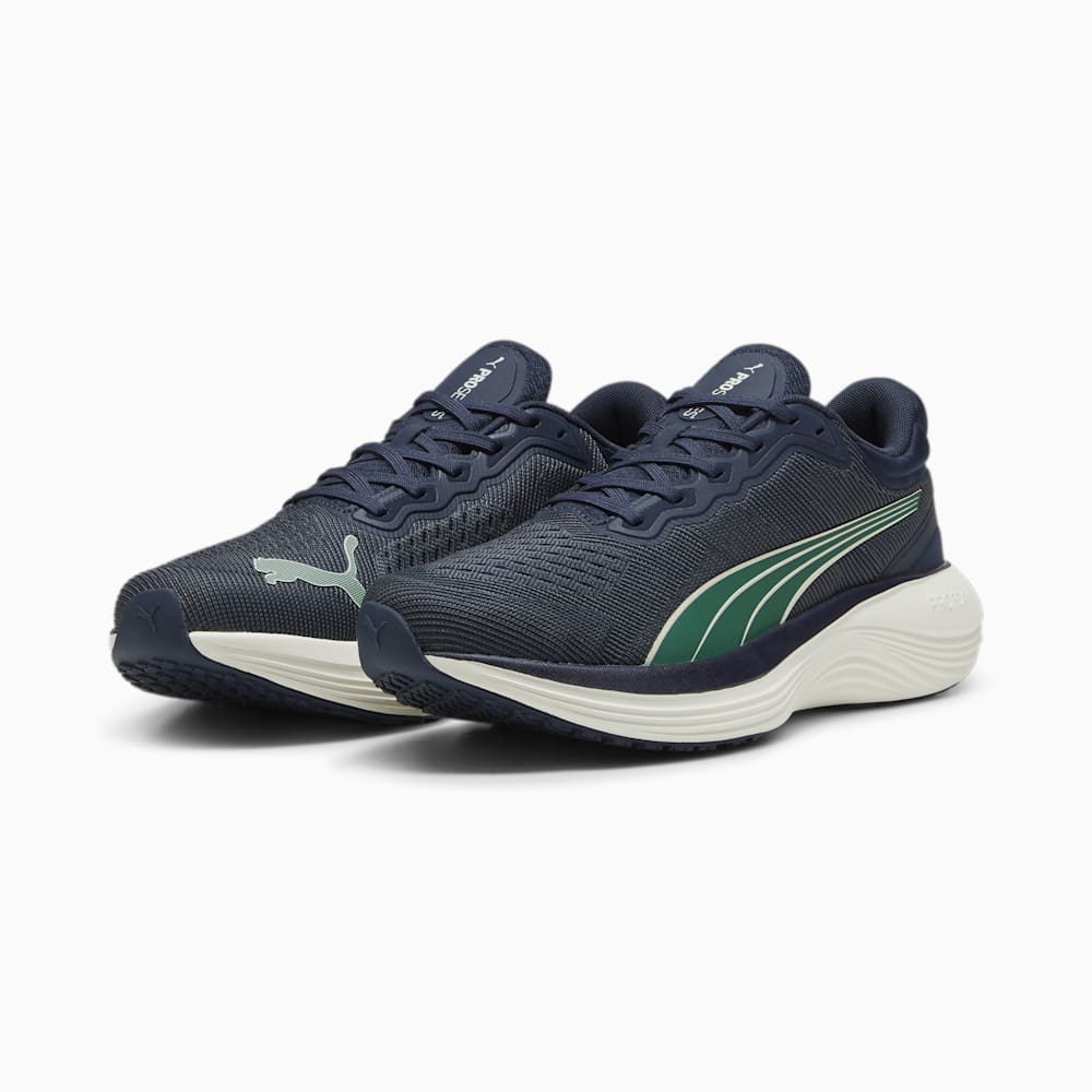 Puma Scend Pro Engineered Running Shoes - Club Navy-Strong Gray-Vine