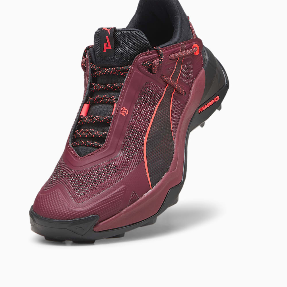 Puma SEASONS Explore NITRO™ Hiking Shoes - Dark Jasper-Black-Fire Orchid