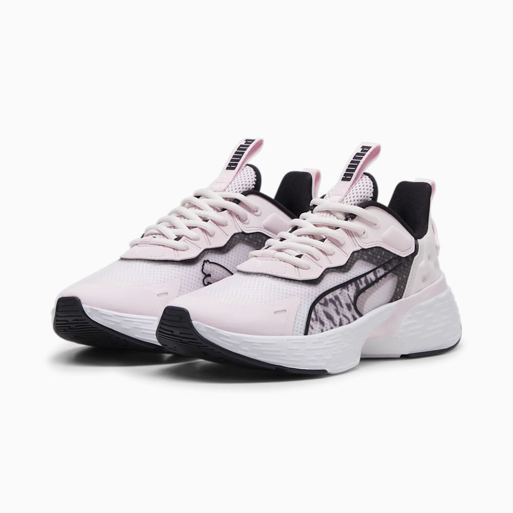 Puma SOFTRIDE Sway FelineFine Running Shoe - Whisp Of Pink-Black