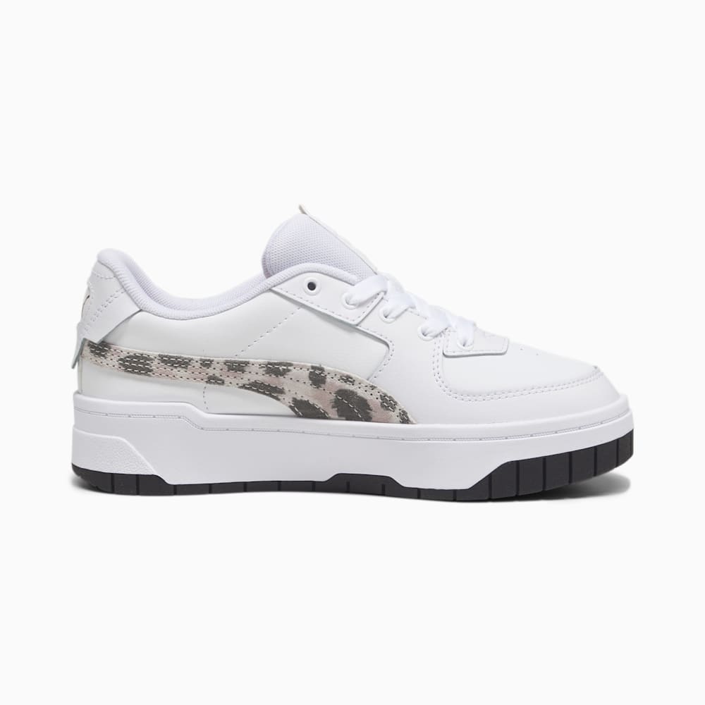 Puma Cali Dream Animal Print Big Kids Sneakers - White-Peach Smoothie