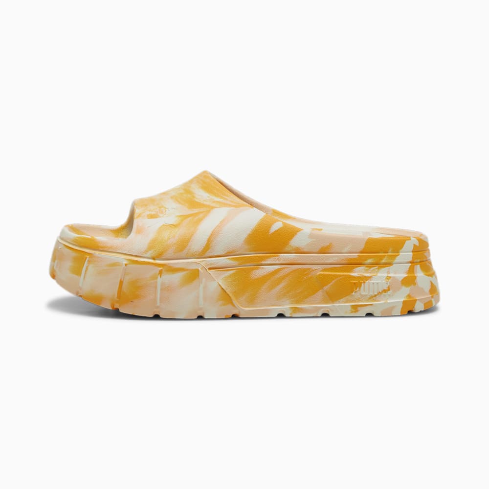 Puma Mayze Stack Injex Marble Slides - Clementine-Peach Fizz-Sugared Almond