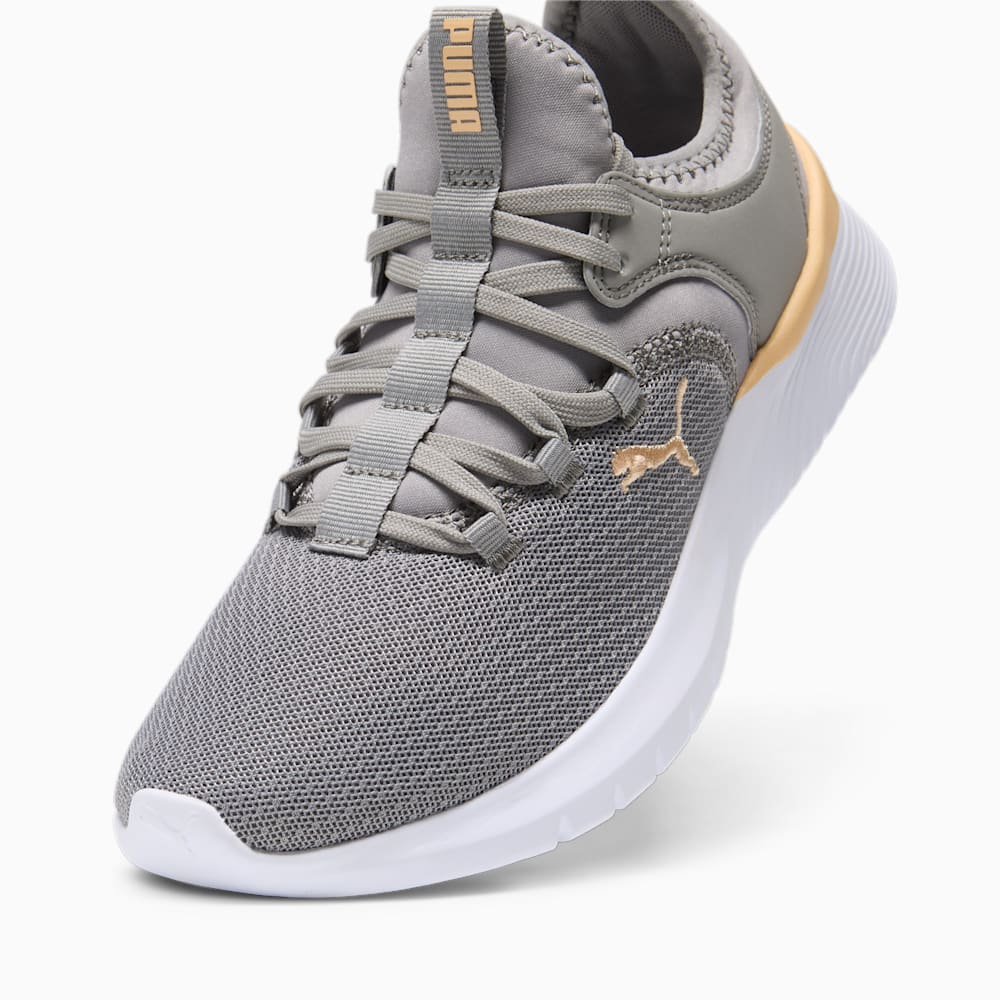 Puma Starla Training Shoes - Stormy Slate-Peach Fizz-White