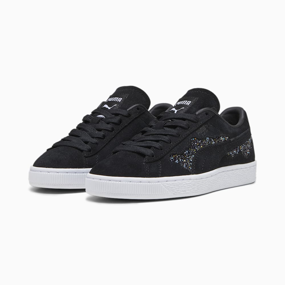 Puma x SWAROVSKI Suede Sneakers - Black