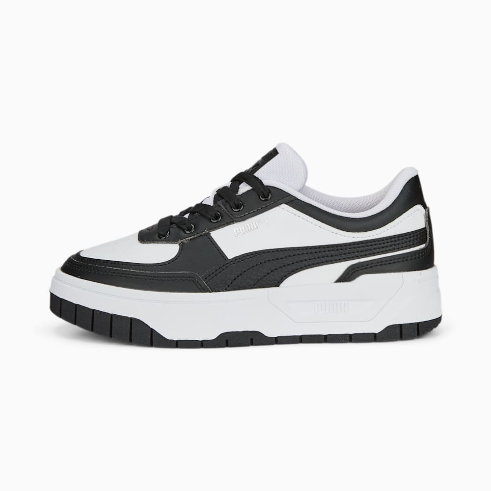 Puma Cali Dream West Coast Leather Sneakers - Black-White