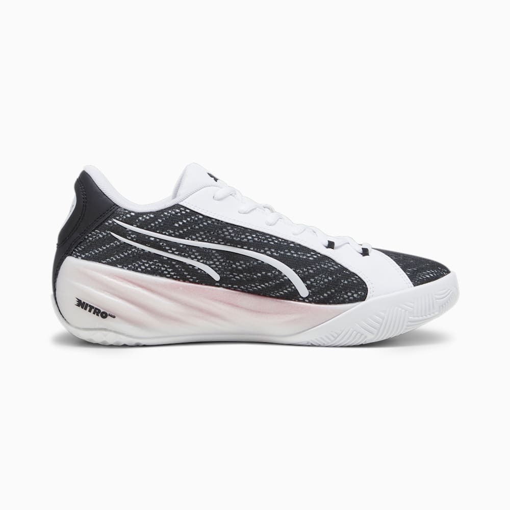 Puma All-Pro NITRO™ Basketball Shoes - Black-White-Lime Squeeze