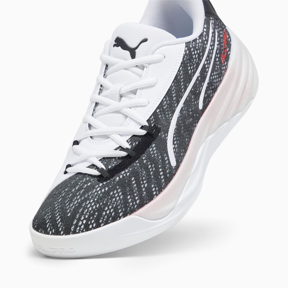 Puma All-Pro NITRO™ Basketball Shoes - Black-White-Lime Squeeze